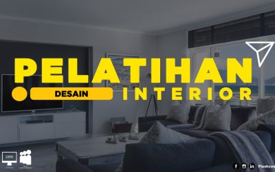 Pelatihan desain interior menggunakan software AutoCAD, SketchUp, 3Ds Max, dan VRay oleh Flashcom Indonesia