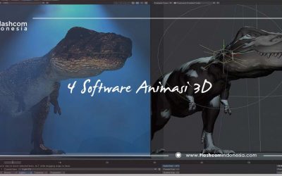 4 Software animasi 3D paling sering di gunakan Animator