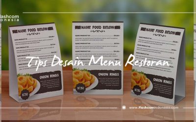 Tips desain menu restoran terlihat nikmat dan menarik pelanggan