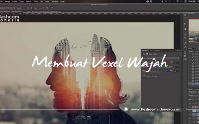 Mudah! Ternyata begini cara Membuat vexel wajah dengan Photoshop untuk Pemula