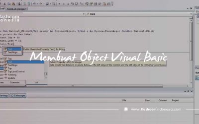 6 Cara mudah Membuat object visual basic dengan Form Login