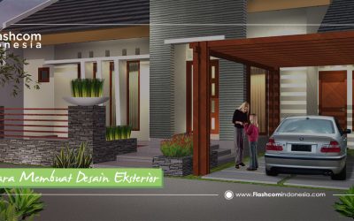 Cara Membuat Desain Eksterior Rumah Minimalis Tampak Indah beserta Tipsnya