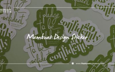Cara Membuat desain stiker keren dan menarik menggunakan Adobe Photoshop