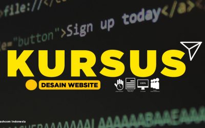 Kegiatan kursus desain website yang diselenggarakan Flashcom Indonesia dengan full praktik dan bersertifikat