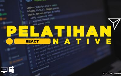 Pelatihan react native bersama Flashcom Indonesia membuat aplikasi android dan IOS