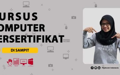 Kursus komputer bersertifikat di Sampit bersama Flashcom biaya terjangkau dan materi menyesuaikan kebutuhan peserta
