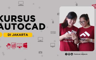 Kursus autocad di Jakarta digelar Flashcom paling diminati industri Manufaktur