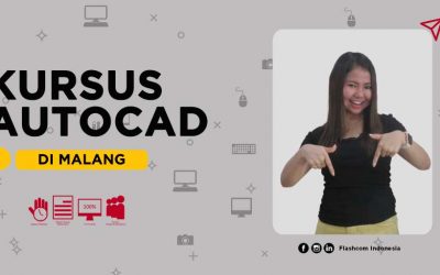 Kursus autocad di Malang bersama Flashcom dari basic to advance