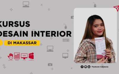 Kursus desain interior di Makassar bersama Flashcom materi dapat disesuaikan kebutuhan peserta