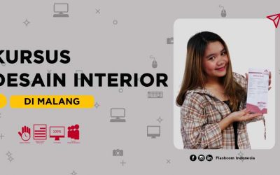 Kursus desain interior di Malang terjangkau hanya di Flashcom Indonesia