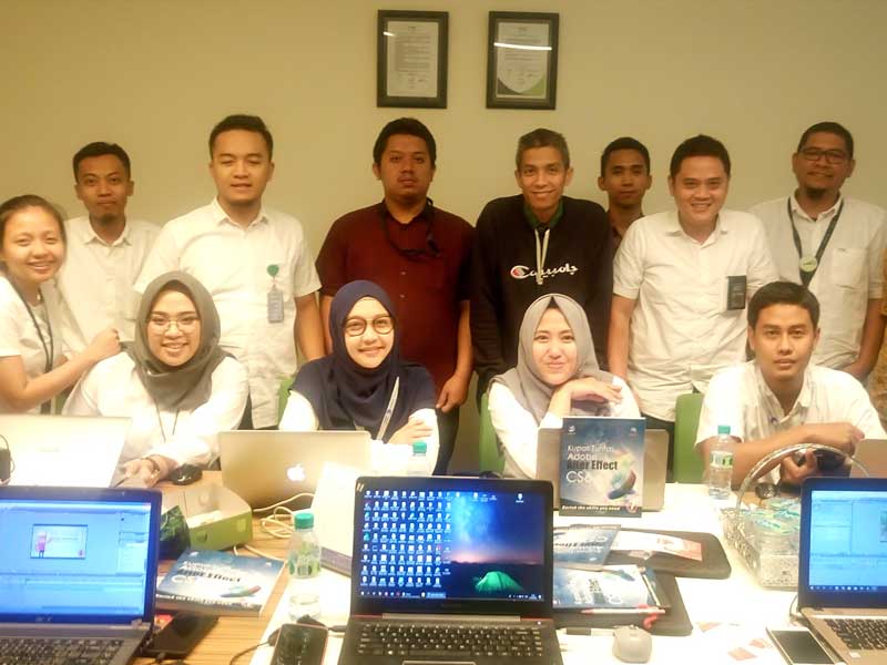 Pelatihan editing video Surabaya bersertifikat resmi di Flashcom