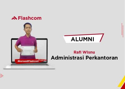 Alumni Kursus Admin Perkantoran Bersertifikat bersama Flashcom
