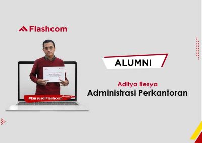 Alumni Kursus Admin Perkantoran bersama Flashcom