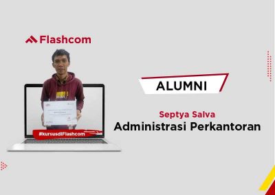 Alumni Kursus Admin Perkantoran bersama Flashcom Indonesia