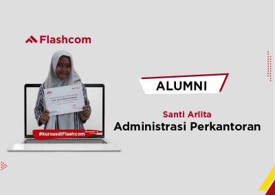 Alumni Kursus Admin Perkantoran bersama Flashcom Indonesia cab Medan