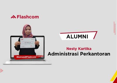 Alumni Kursus Admin Perkantoran di Flashcom
