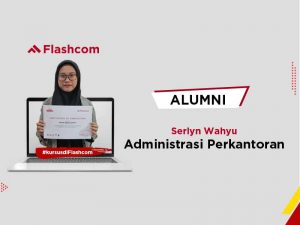 Alumni Kursus Administrasi Perkantoran bersama Flashcom Indonesia cab Medan