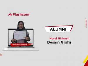 Alumni Kursus Desain Grafis Bersertifikat bersama Flashcom