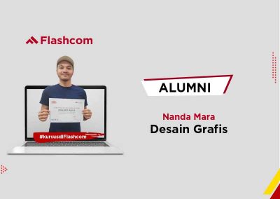 Alumni Kursus Desain Grafis Bersertifikat bersama Flashcom Indonesia