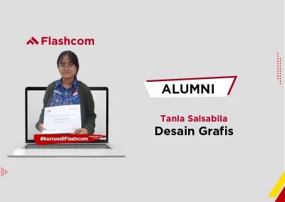Alumni Kursus Desain Grafis bersama Flashcom Indonesia cab Palangkaraya
