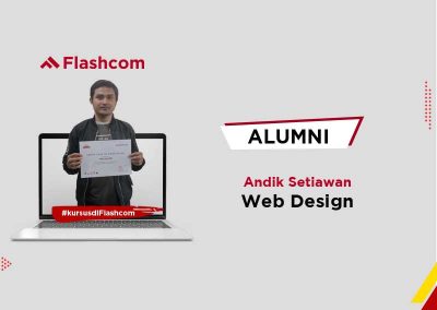 Alumni Kursus Desain Website bersama Flashcom Indonesia cab Medan