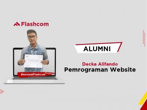 Alumni Kursus Desain Website bersama Flashcom Indonesia cab Palangkaraya