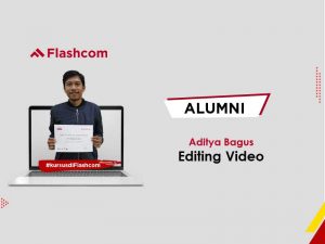 Alumni Kursus Editing Video bersama Flashcom Indonesia