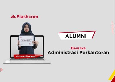 Alumni Kursus Komputer Bersertifikat bersama Flashcom Indonesia cab Medan