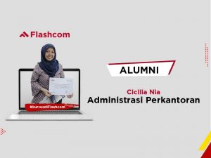 Alumni Pelatihan Administrasi Perkantoran di Flashcom Indonesia cab Medan