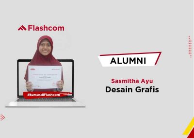 Alumni Pelatihan Desain Grafis bersama Flashcom Indonesia
