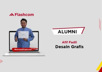 Alumni Training Desain Grafis bersama Flashcom
