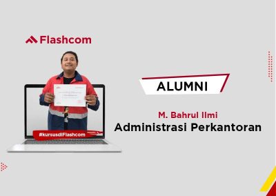 Alumni flashcom dari Pelatihan Administrasi Perkantoran