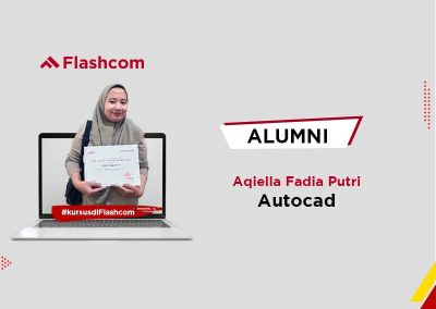 Flashcom Alumni Pelatihan Putri Autocad