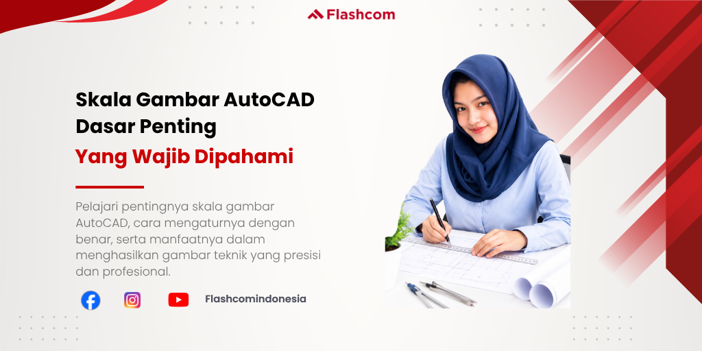 Skala Gambar AutoCAD: Dasar Penting yang Wajib Dipahami