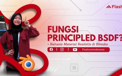 Fungsi Principled BSDF di Blender Menjadi Alasan Dua Objek Bisa Terlihat Sangat Berbeda