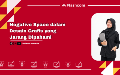 Negative Space dalam Desain Grafis yang Jarang Dipahami