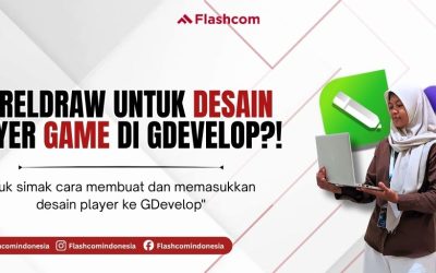 Corel untuk Membuat Desain Player Game di GDevelop