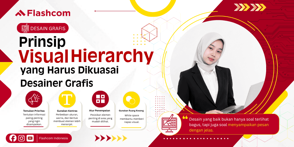 Prinsip Visual Hierarchy yang Harus Dikuasai Desainer Grafis