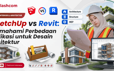 SketchUp vs Revit: Memahami Perbedaan Aplikasi untuk Desain Arsitektur