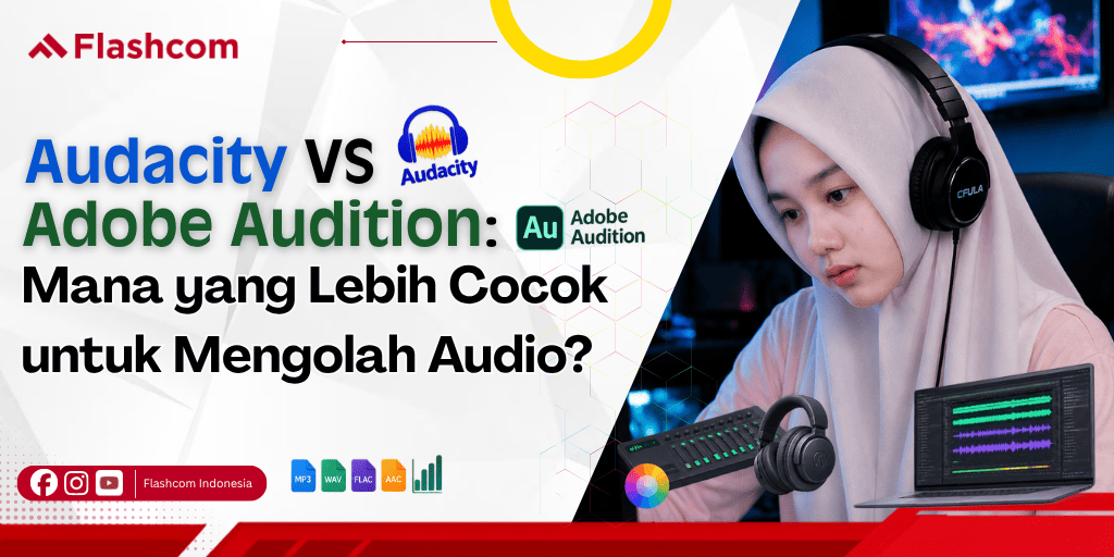 Audacity vs Adobe Audition: Mana yang Lebih Cocok untuk Mengolah Audio?
