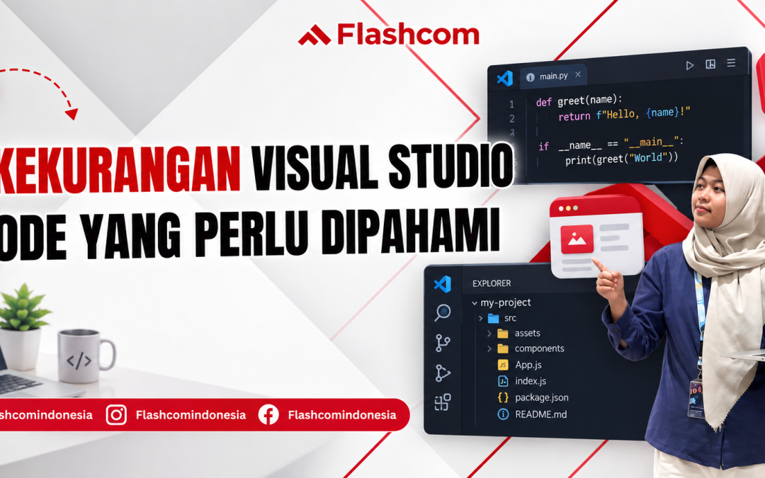 Kekurangan Visual Studio Code yang Perlu Dipahami Developer